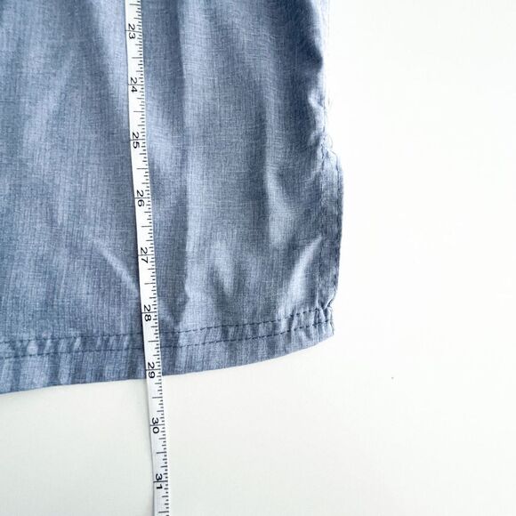 Wrangler Outdoor Mens Shirt Long Sleeve Regular Fit Button Light Blue XL - Picture 6 of 7